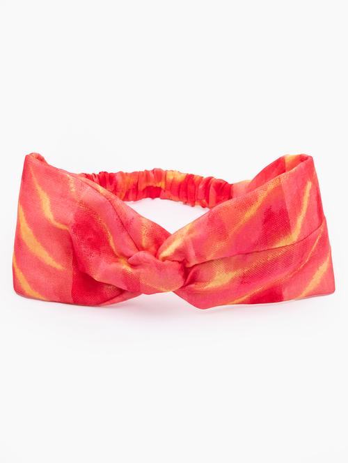 pink tie & dye headband - 18172638 - Very Small Image - 1