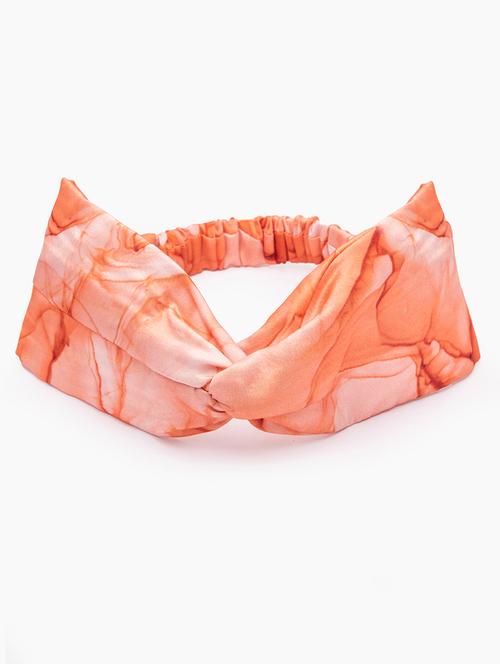 orange tie & dye headband - 18172651 - Very Small Image - 1