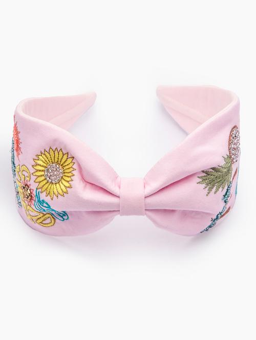 good vibes embellished headband - 18172663 - Very Small Image - 1