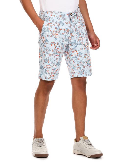 light blue cotton shorts - 18173931 - Very Small Image - 1
