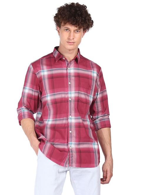men slim fit casual shirt - 18175518 - Very Small Image - 1