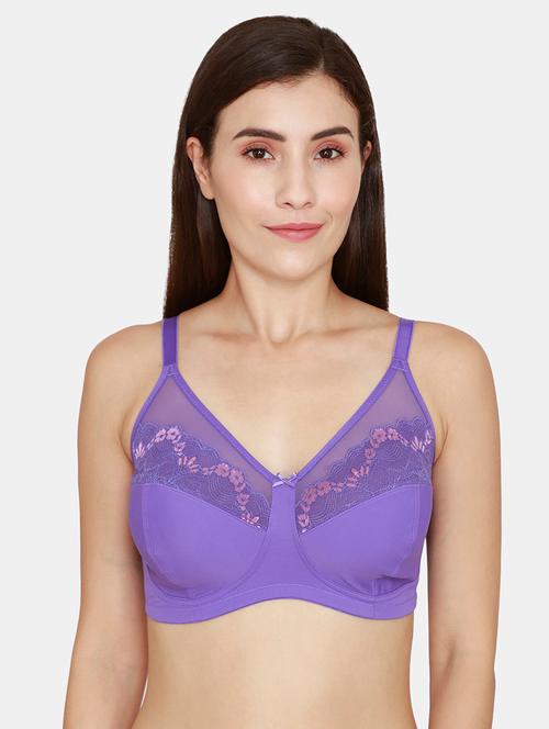 purple solid regular bra - 18175592 - Very Small Image - 1