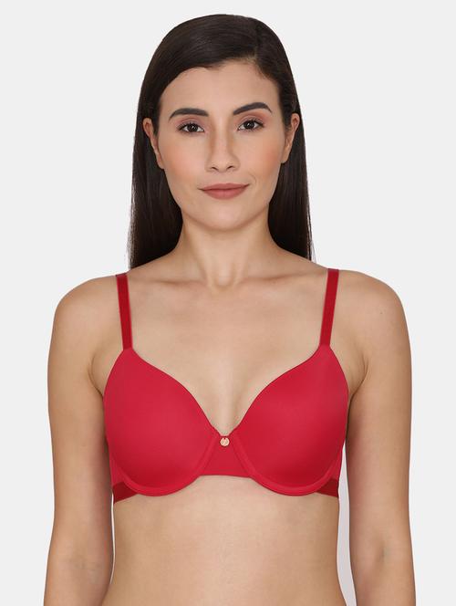 red solid t-shirt bra - 18175605 - Very Small Image - 1