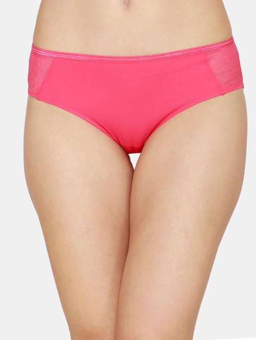pink solid hipster panty - 18175807 - Very Small Image - 1