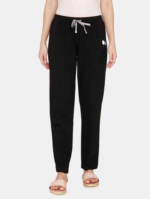 drawstring waist solid pajama - 18177094 - Very Small Image - 1