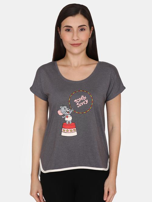 round neck graphic tee - 18177140 - Very Small Image - 1