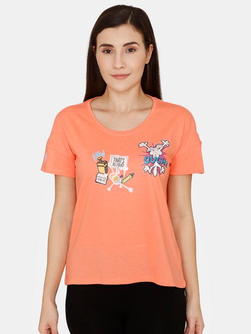 round neck graphic tee - 18177145 - Very Small Image - 1
