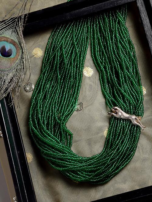 green silver short necklace - 18177429 - Very Small Image - 1