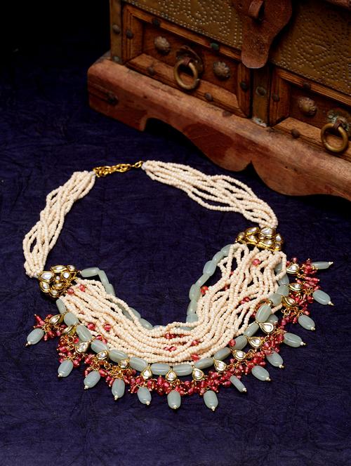 pearls multi layered necklace - 18177497 - Very Small Image - 1