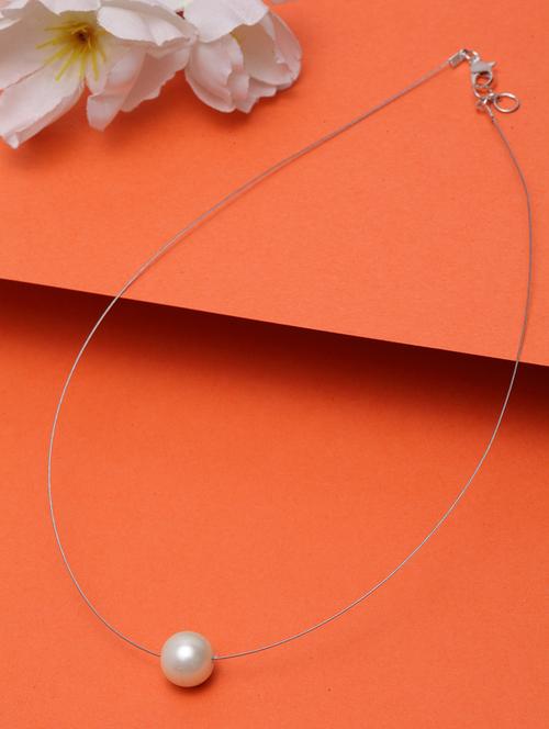 pearls white layered necklace - 18177498 - Very Small Image - 1