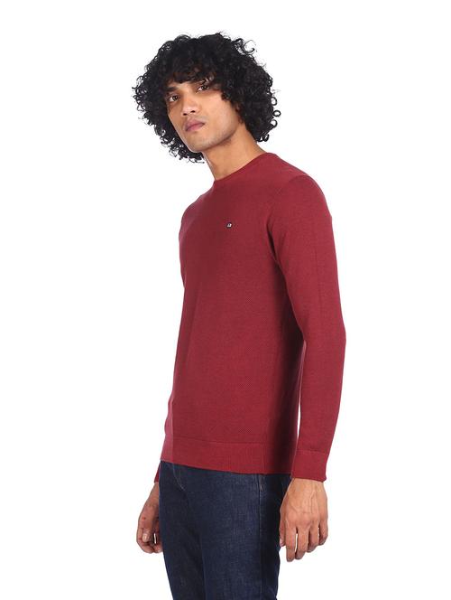 red solid pullover - 18177729 - Very Small Image - 1