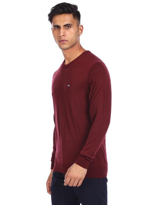 red solid pullover - 18177793 - Very Small Image - 1