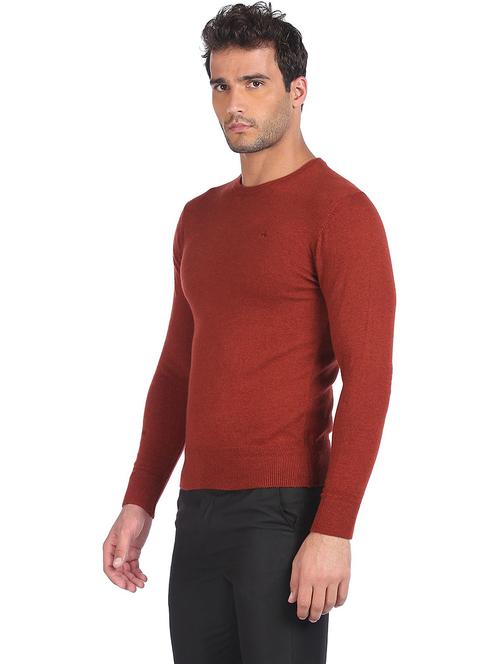red solid pullover - 18177823 - Very Small Image - 1