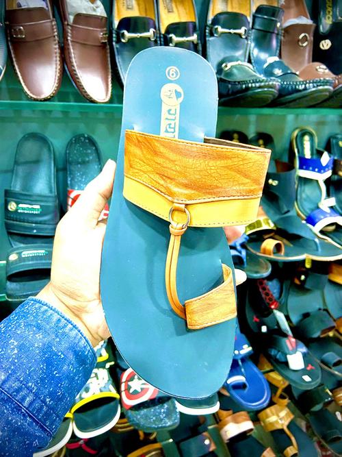leather chappal - 18178271 - Very Small Image - 1