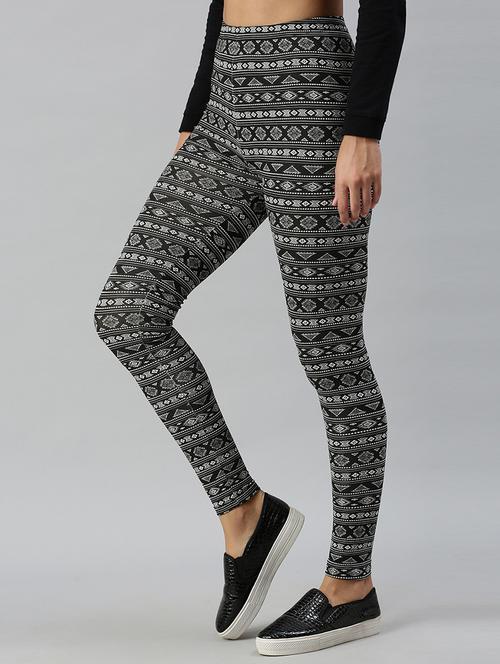 high rise printed legging - 18178499 - Very Small Image - 1