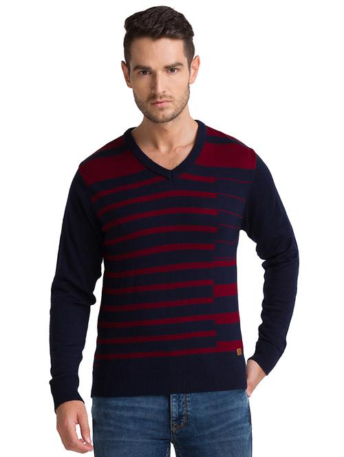 blue acrylic pullover - 18178551 - Very Small Image - 1
