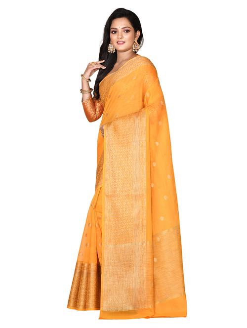 zari work banarasi saree with blouse - 18178640 - Very Small Image - 1