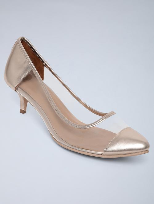 gold slip on pump - 18179044 - Very Small Image - 1