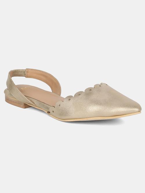 gold pu sandals - 18179055 - Very Small Image - 1