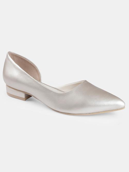 gold slip on ballerina - 18179141 - Very Small Image - 1