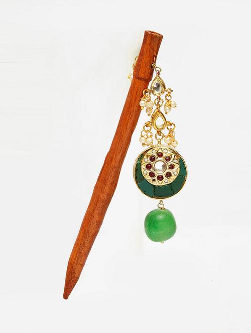 emerald green juda pin hair accessories - 18179508 - Very Small Image - 1