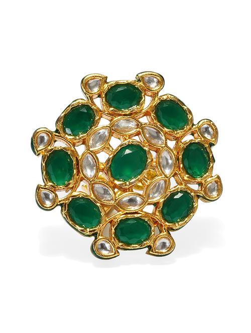 green metal hand ring - 18179519 - Very Small Image - 1