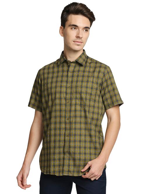 green checkered casual shirt - 18180084 - Very Small Image - 1