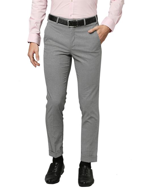black hounds tooth formal trouser - 18180497 - Very Small Image - 1
