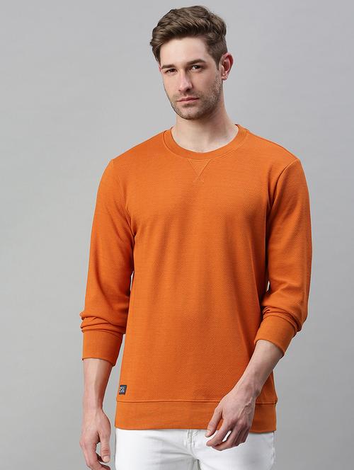 mens plain sweatshirt - 18180622 - Very Small Image - 1