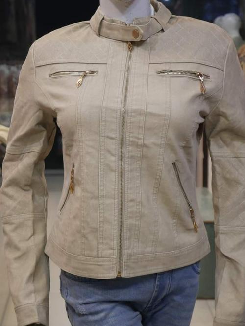 ladies jacket grey color - 18181291 - Very Small Image - 1