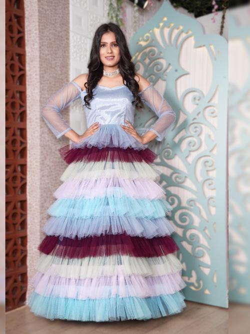 occasion layer gown (full-stitch) - 18181660 - Very Small Image - 1