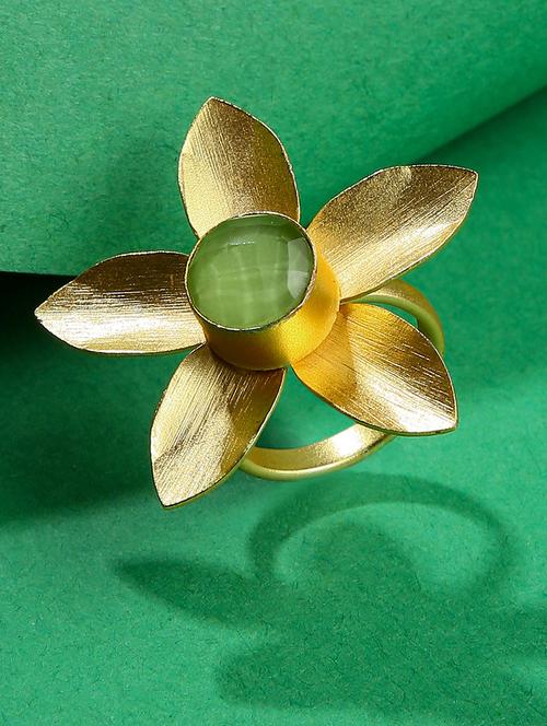 gold-plated stone ring - 18182669 - Very Small Image - 1
