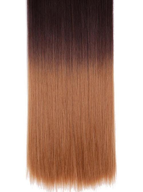 hair extensions golden brown 26 inches - 18183226 - Very Small Image - 1