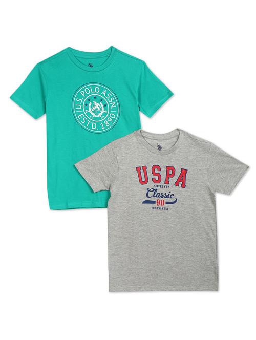 set of 2 pcs printed t-shirt - 18183536 - Very Small Image - 1