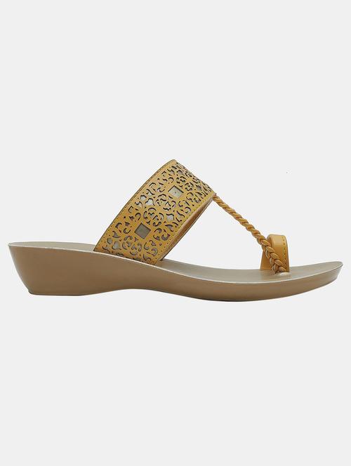gold toe separator sandal - 18183999 - Very Small Image - 1
