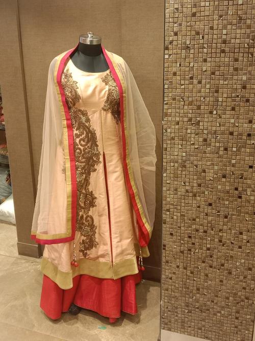 ladies indo western with skirt skirt - 18184169 - Very Small Image - 1