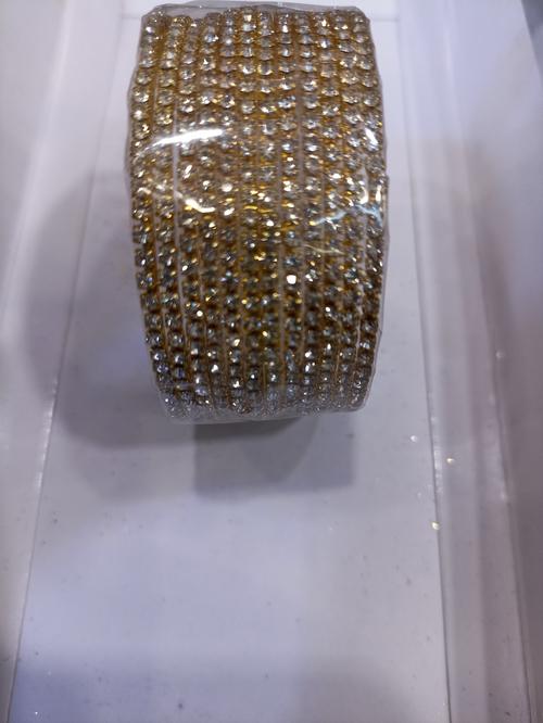 well furnished metal bangle with work - 18184208 - Very Small Image - 1