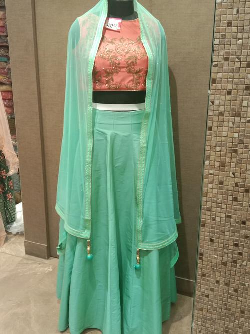 ladies skirt with crop top fabric - 18184232 - Very Small Image - 1