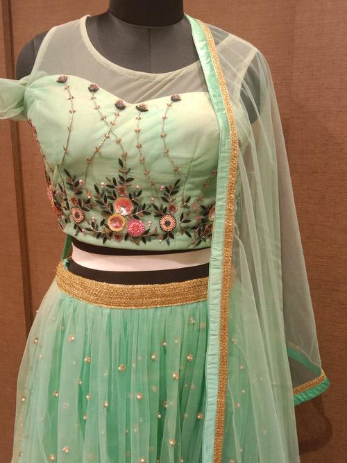 ladies skirt with crop top fabric - 18184237 - Very Small Image - 1