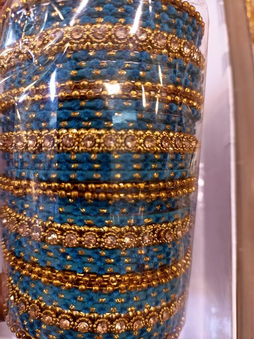 well furnished metal bangle with work - 18184266 - Very Small Image - 1