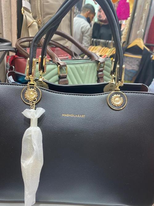 pure leather hand bag with sling - 18184405 - Very Small Image - 1
