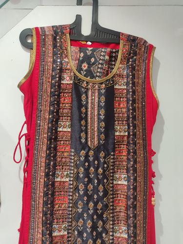 ladies long frock suit with dupatta - 18185249 - Very Small Image - 1