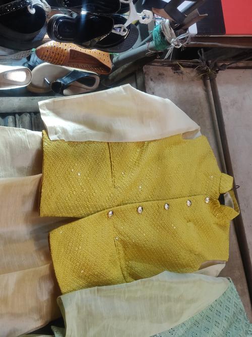 kurta pajama with jacket - 18185492 - Very Small Image - 1
