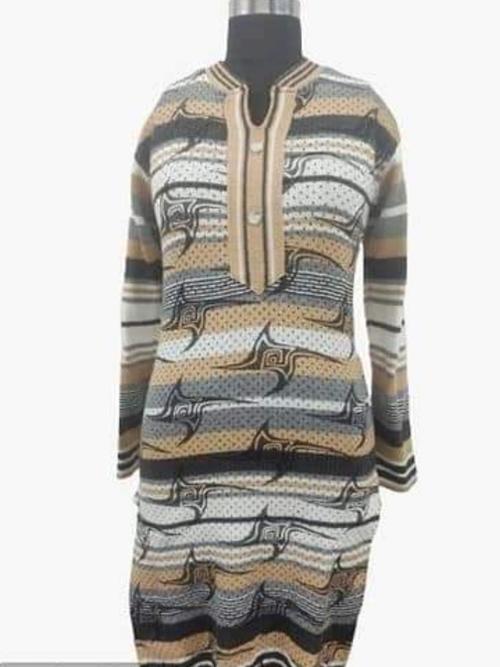 ladies woolen kurti multi color - 18186026 - Very Small Image - 1