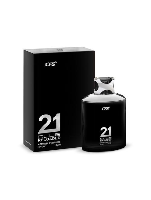 cfs | 21 club reloaded black | 100ml | long lasting | perfume - 18186195 - Very Small Image - 1