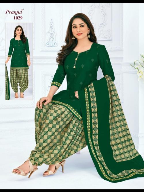 cotton readymade patiyala suit with top, - 18186585 - Very Small Image - 1