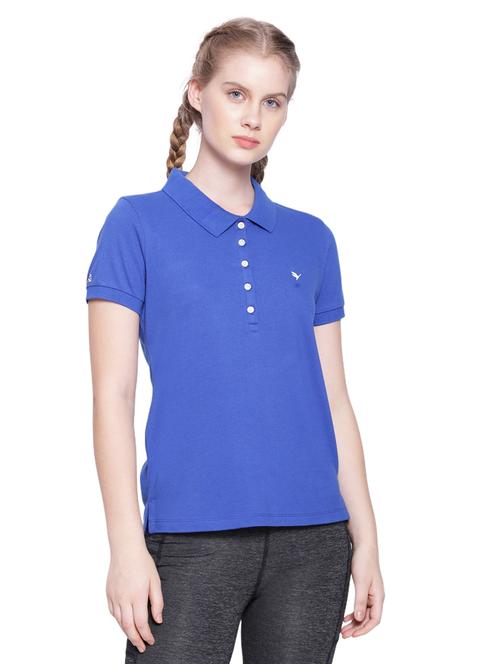 light blue cotton lycra regular top - 18186936 - Very Small Image - 1