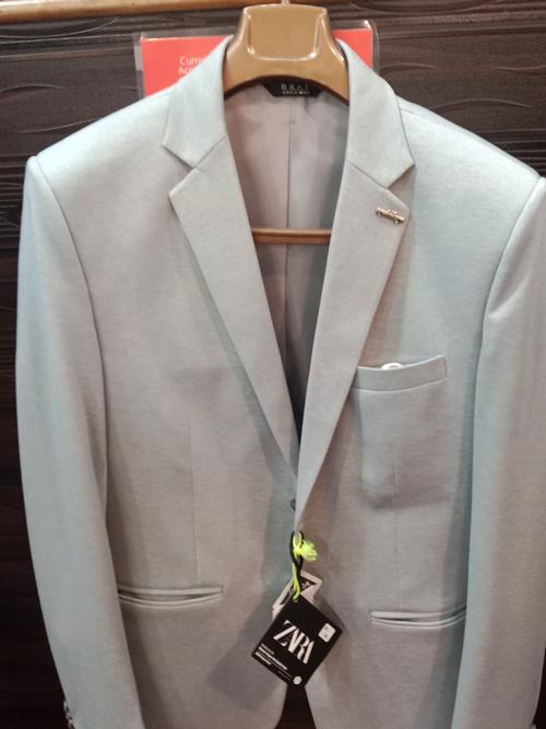 men's blazer fabric lycra grey colour - 18187667 - Very Small Image - 1