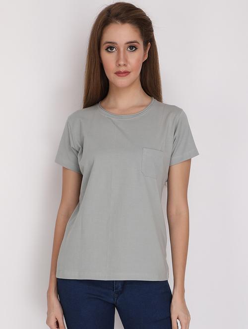 short sleeved solid top - 18189134 - Very Small Image - 1