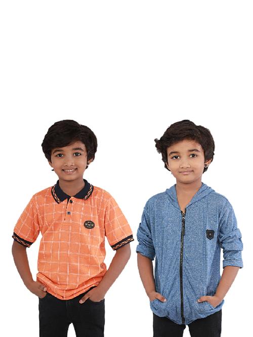 hoodie & collar neck t-shirt for - 18189432 - Very Small Image - 1